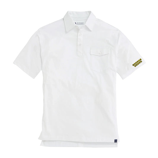 Waffle House Old School Polo - White