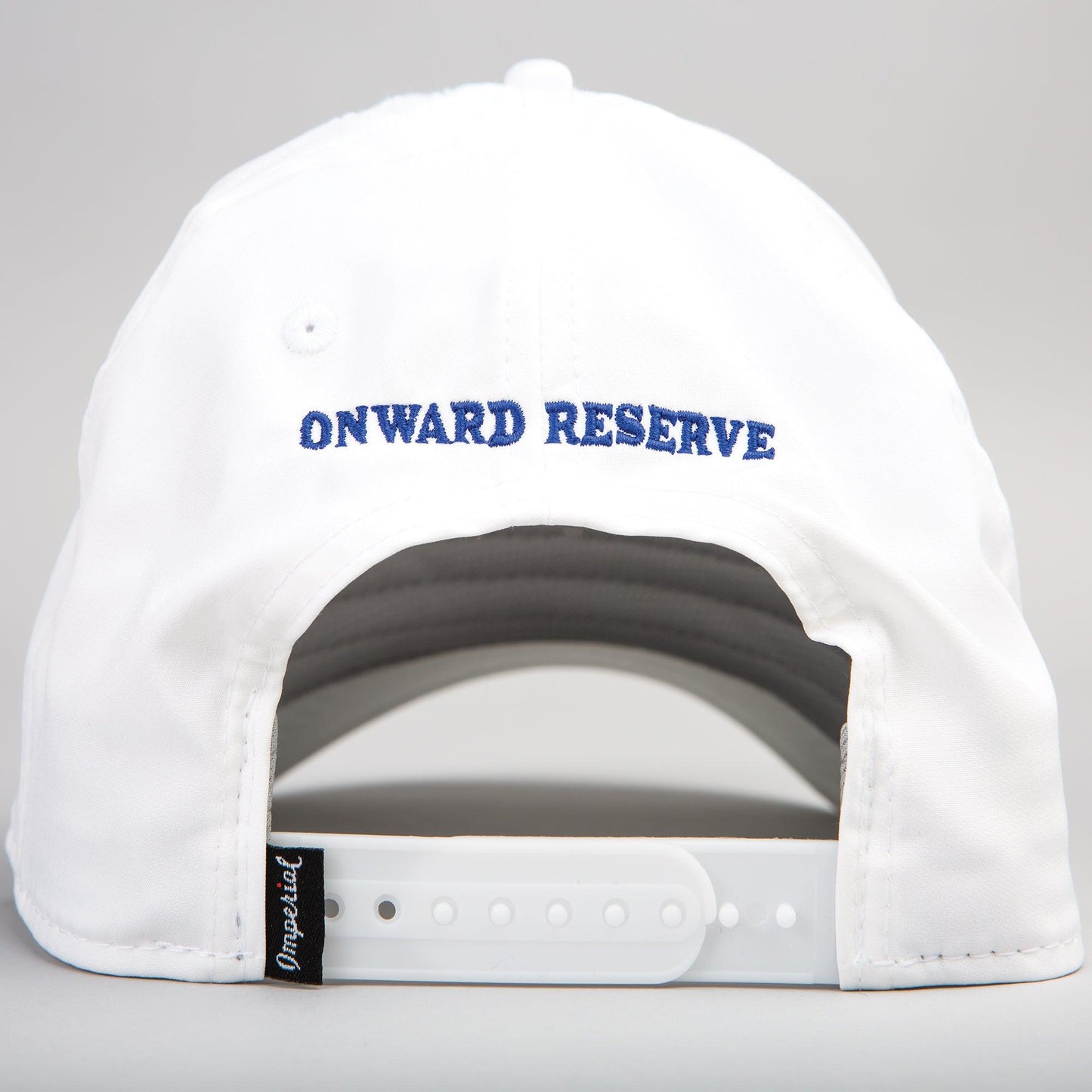 Run The Damn Ball Hat - White/Navy