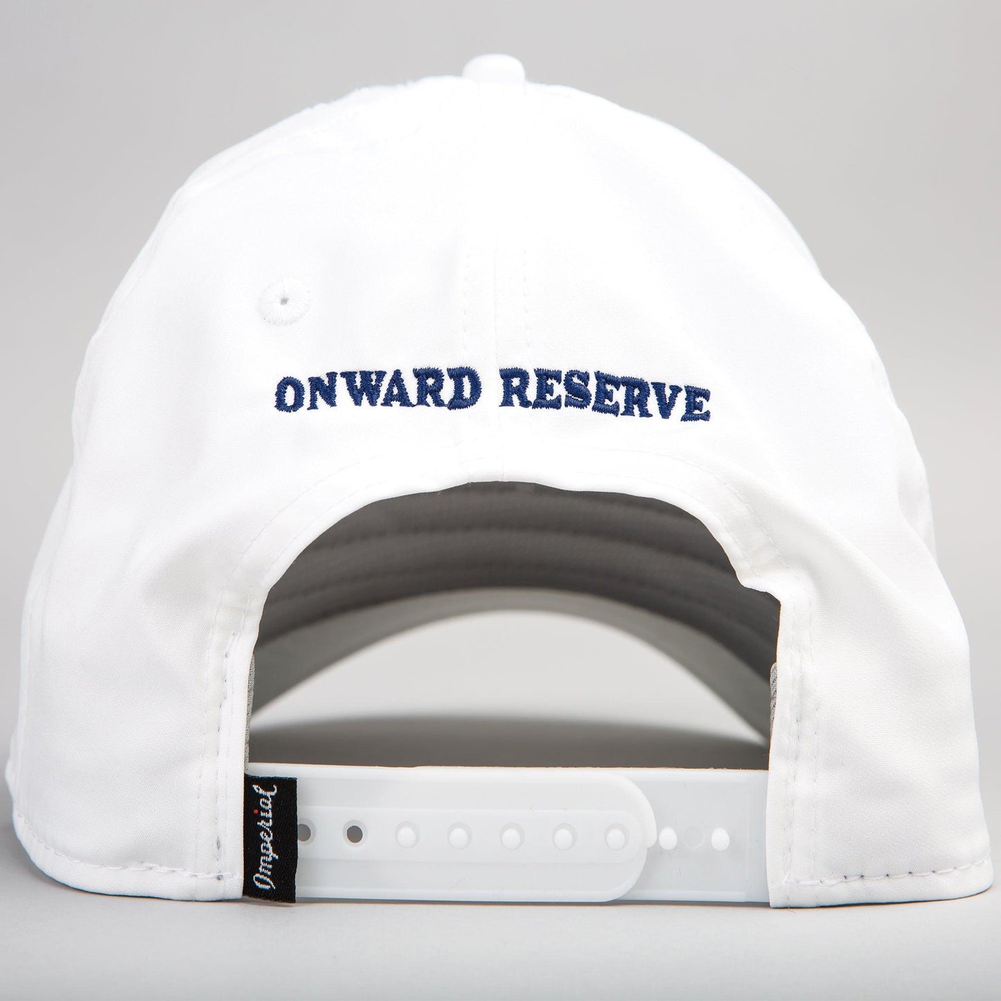 Run The Damn Ball Hat - White/Navy