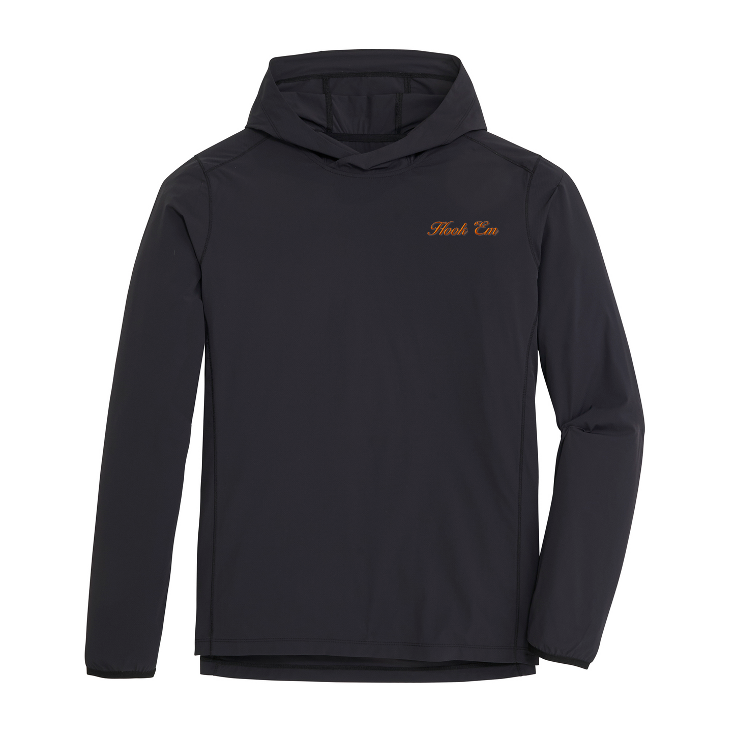 Texas Hook 'Em Vintage Script Trail Performance Hoodie