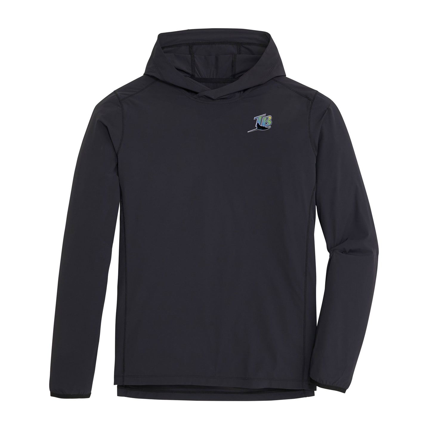 Tampa Bay Rays Cooperstown - 1998 TB Trail Performance Hoodie - Black