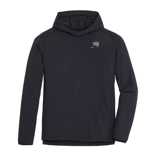 Tampa Bay Rays Cooperstown - 1998 TB Trail Performance Hoodie - Black