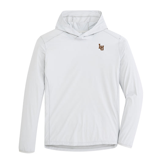Lehigh Block LU Trail Performance Hoodie - Harbor Mist