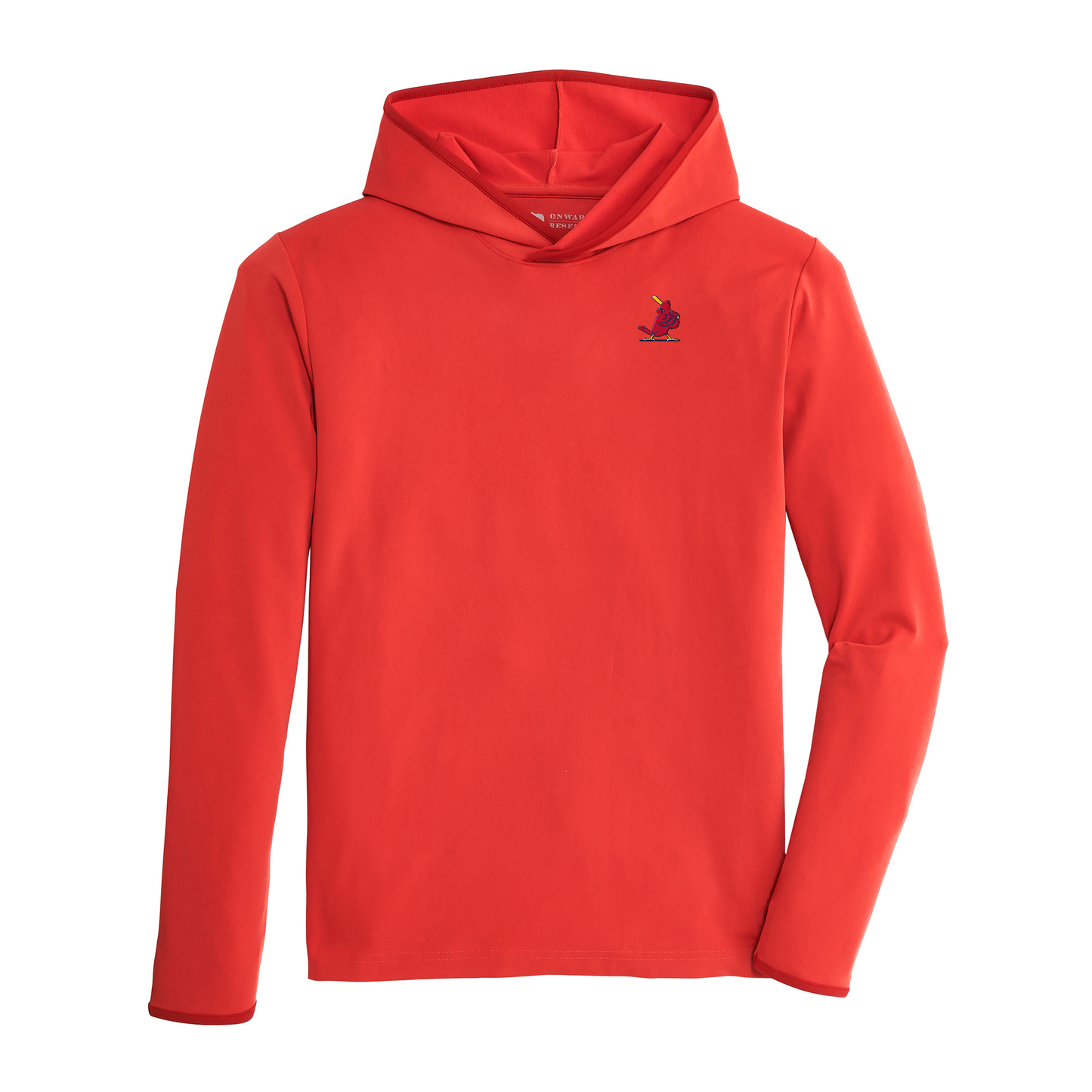 Cardinals Cooperstown - 1956 Slugger Bird Brendon Performance Hoodie - Red