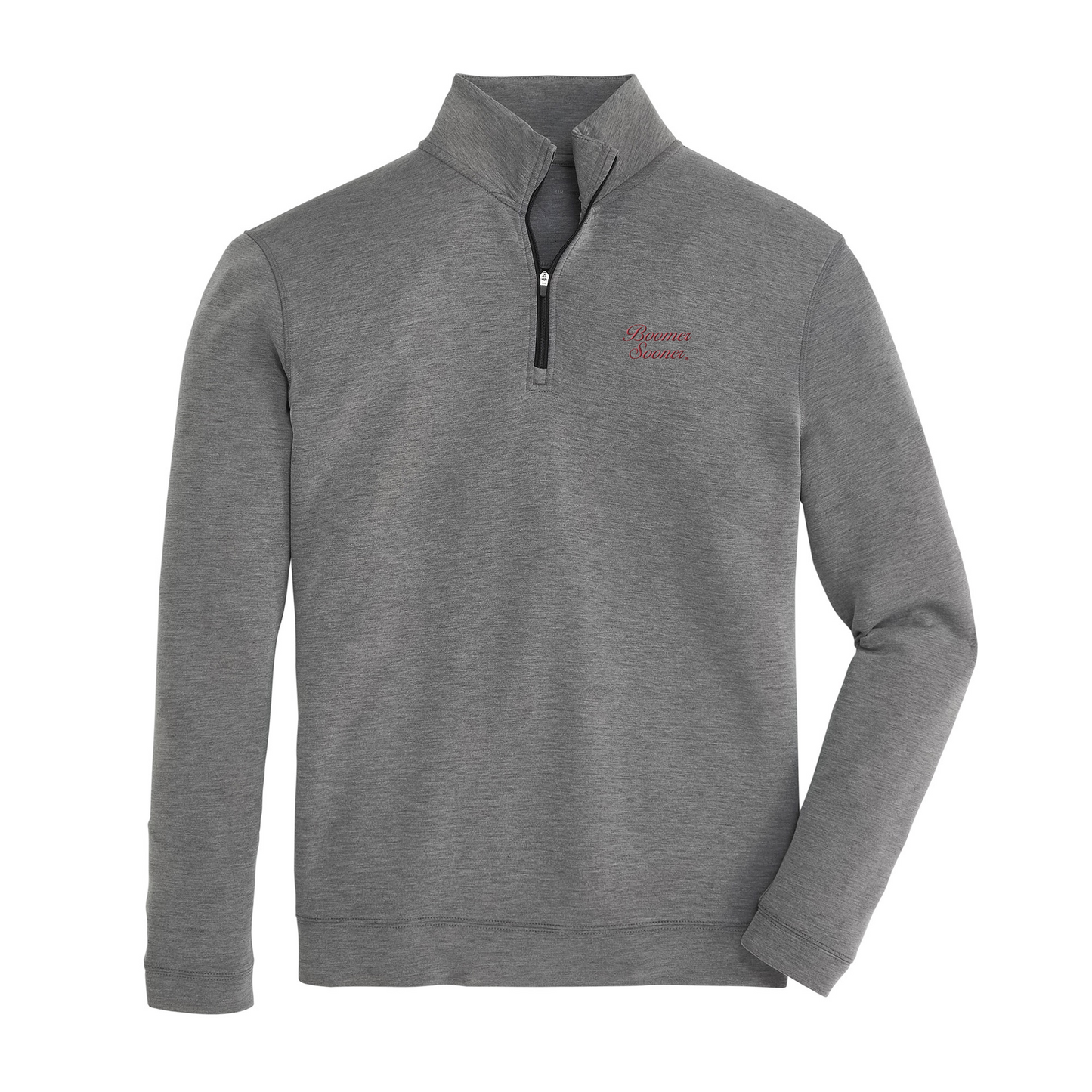 Oklahoma Boomer Sooner Vintage Script Yeager Performance Pullover