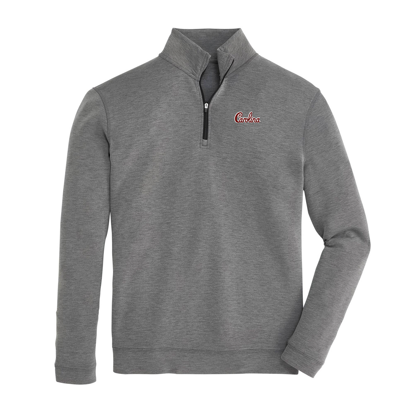 South Carolina Script Yeager Performance 1/4 Zip - Charcoal