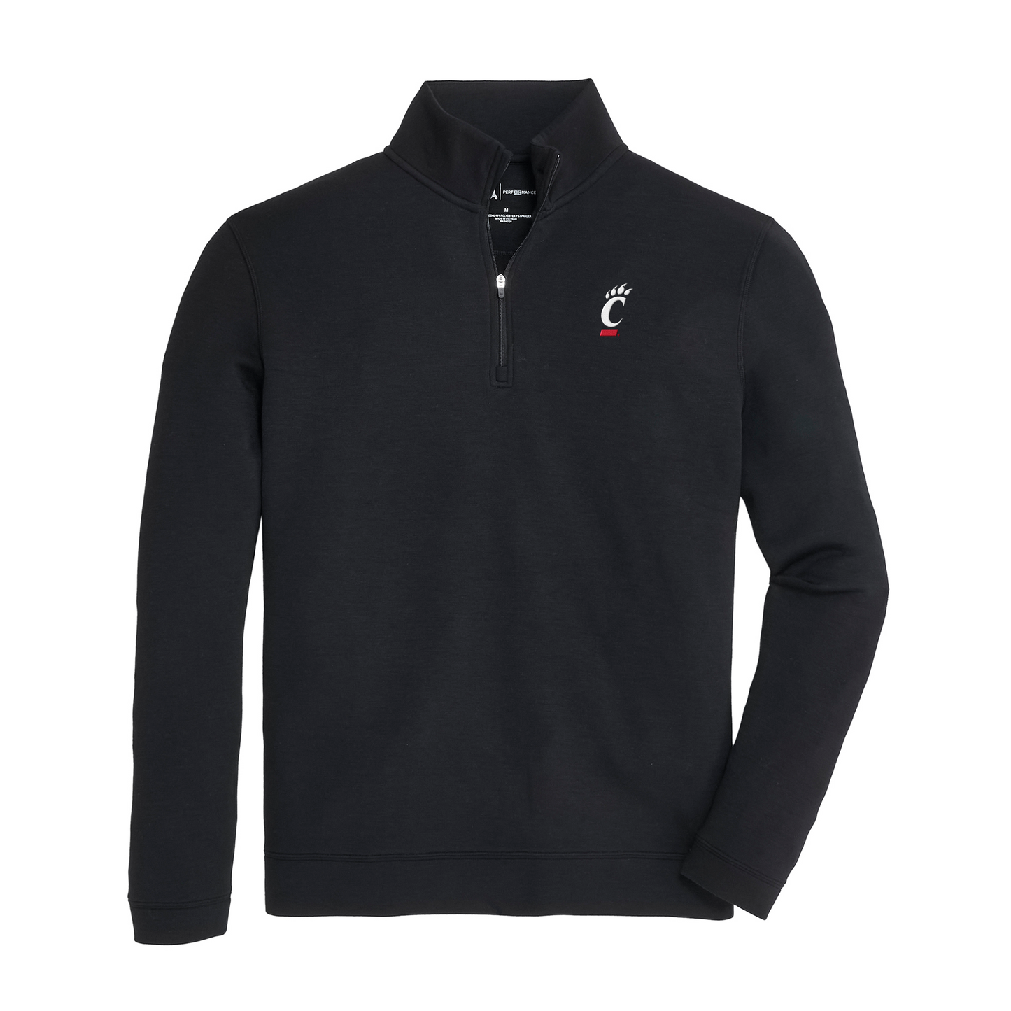 Cincinnati C Yeager Performance Pullover - Black