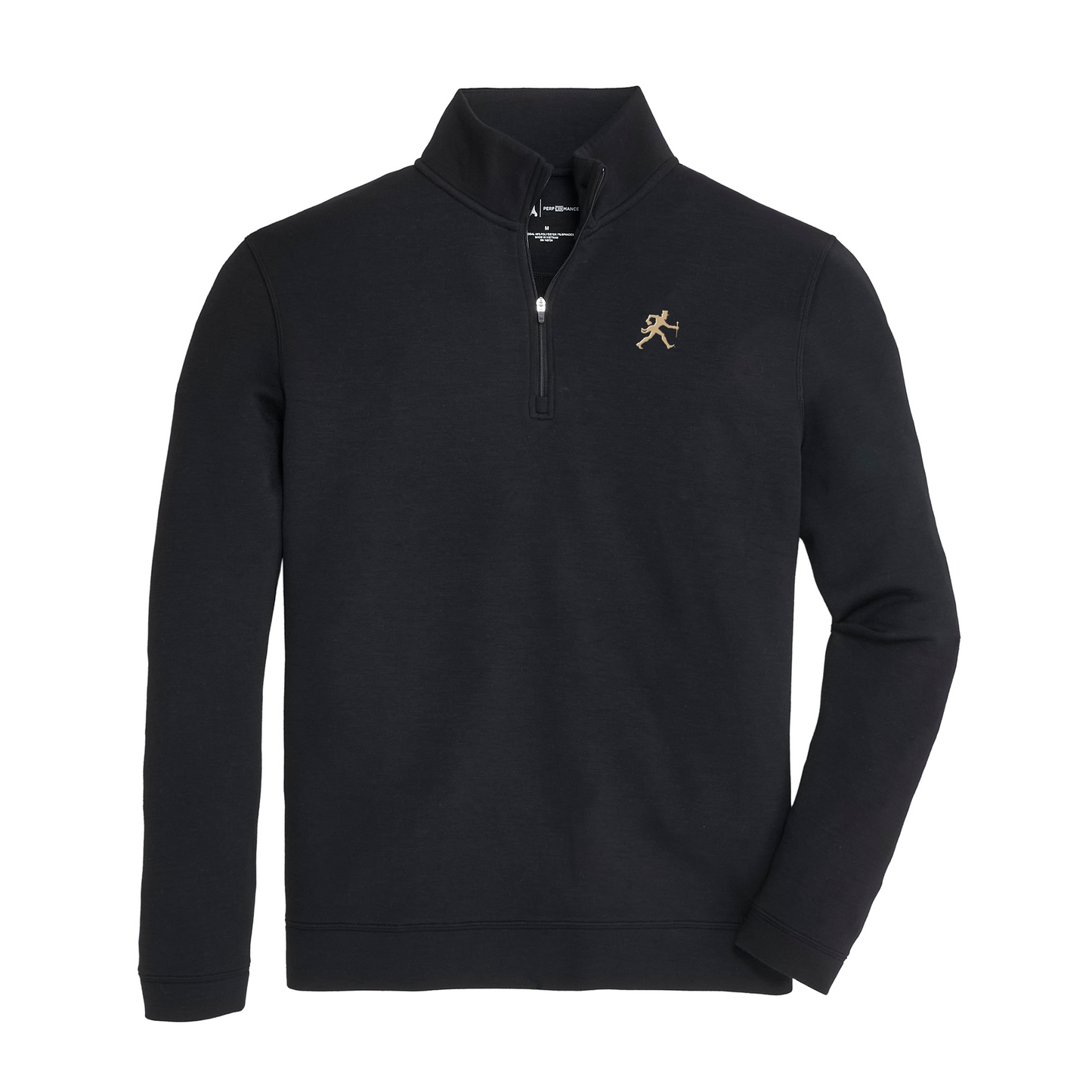 Wake Forest Walking Deacon Yeager Performance Pullover - Black