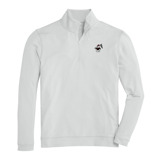 UGA Glory Glory Flow Performance 1/4 Zip - Mirage Grey