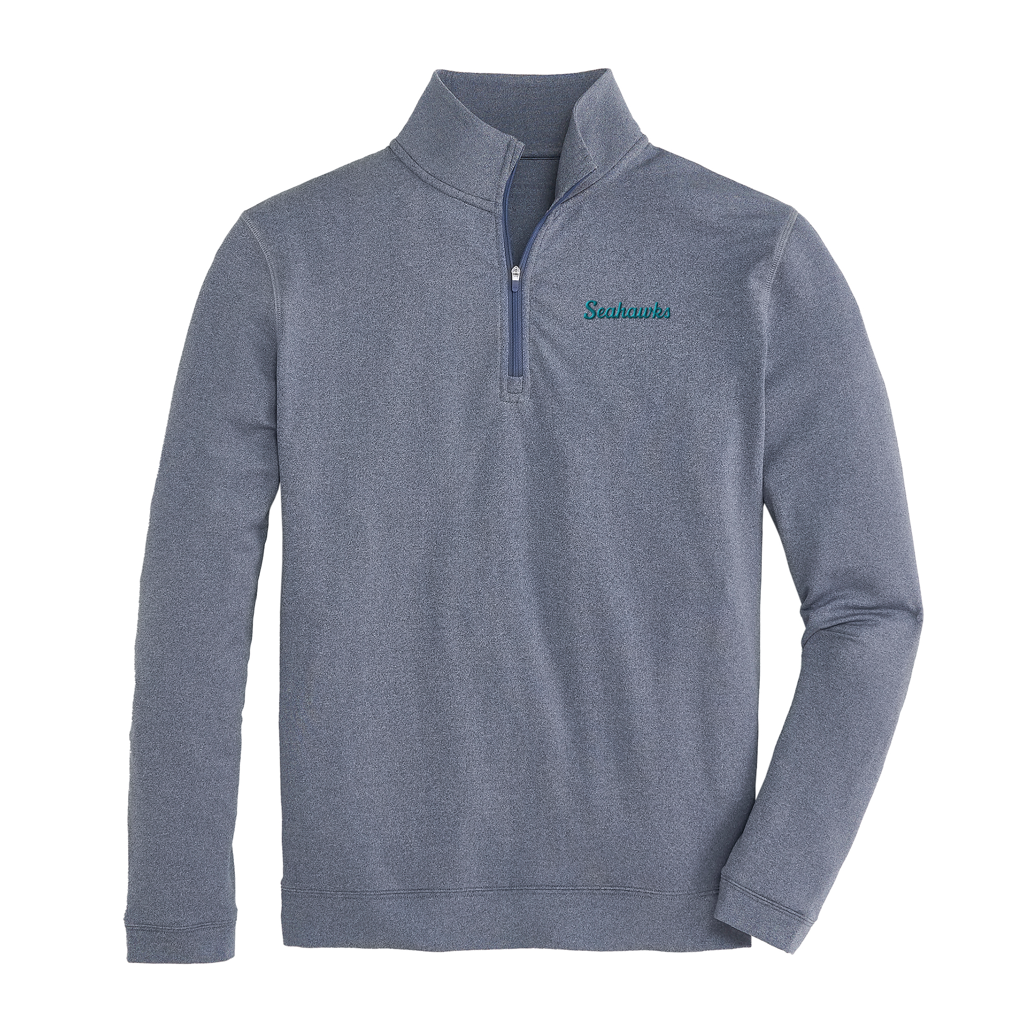 UNC Wilmington Seahawks Script Flow Performance 1/4 Zip - Dark Denim ...
