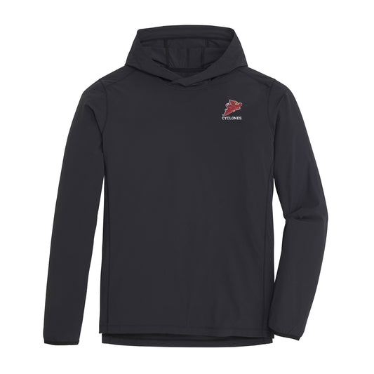 Iowa State Punching Cy Trail Performance Hoodie - Black