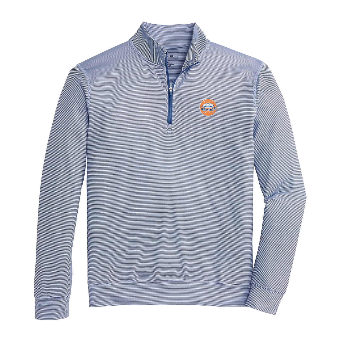 Astros Cooperstown - 1965 Astrodome Hairline Stripe Printed Performance 1/4 Zip