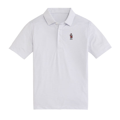 Alabama Big Al Alabama Youth Birdie Polo - Mirage Grey