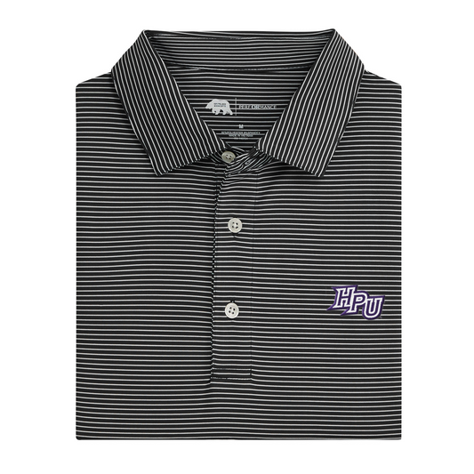 High Point HPU Birdie Stripe Performance Polo