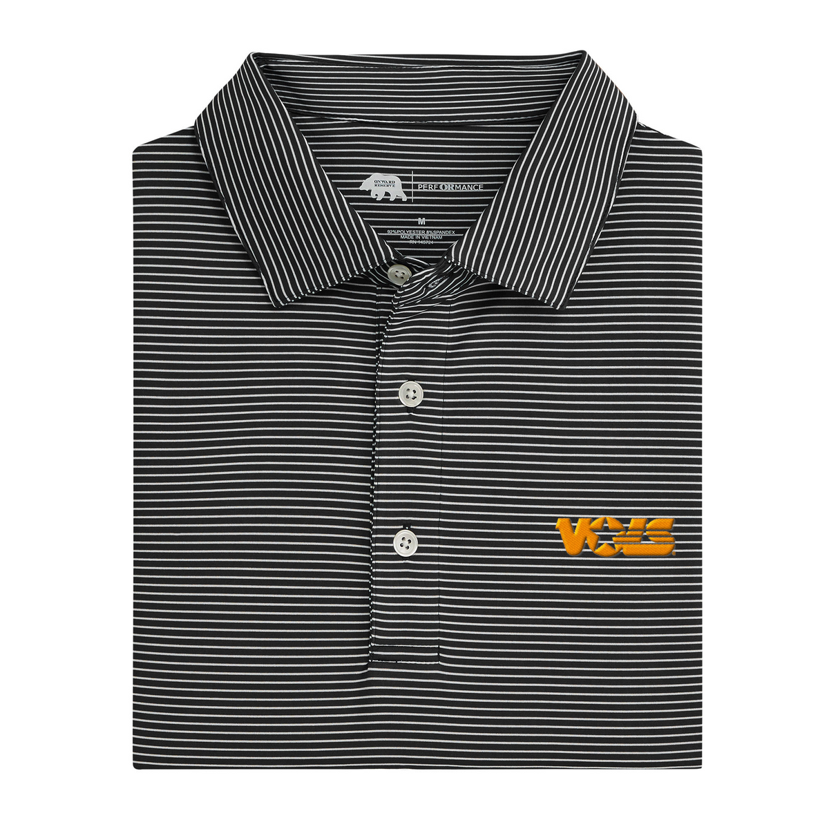 Tennessee Star Vols Birdie Stripe Performance Polo