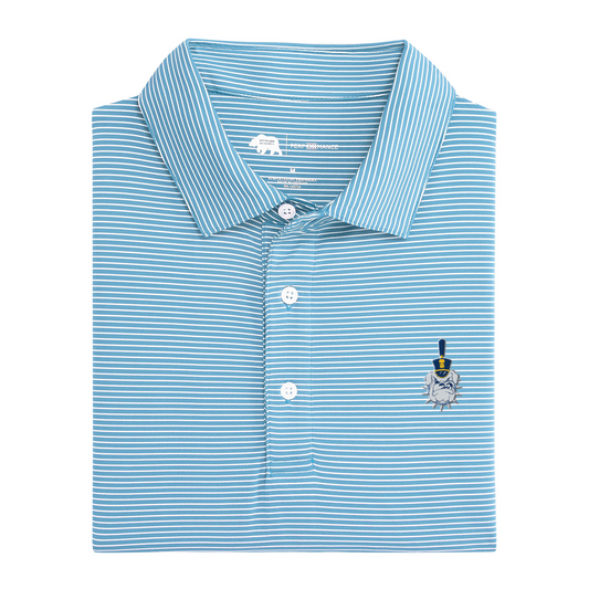 The Citadel Spike Birdie Stripe Performance Polo