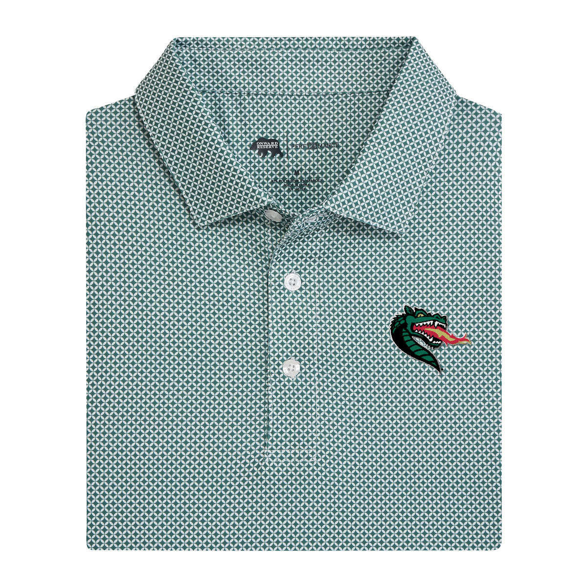 UAB Blazer Scope Printed Performance Polo