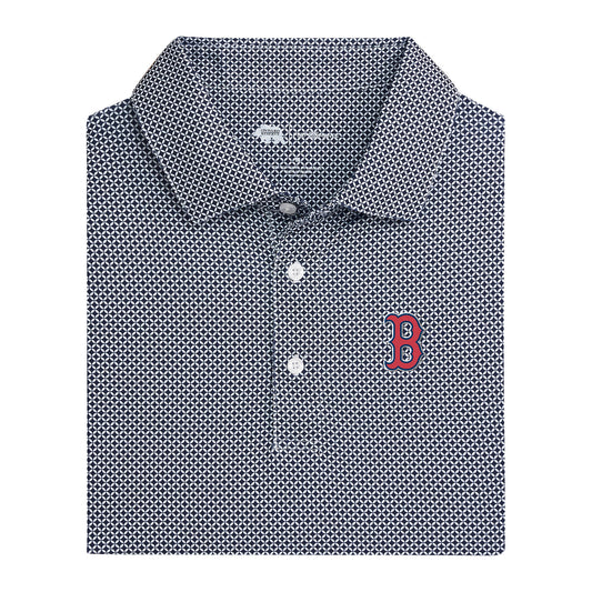 Red Sox B Scope Printed Performance Polo - Naval Academy