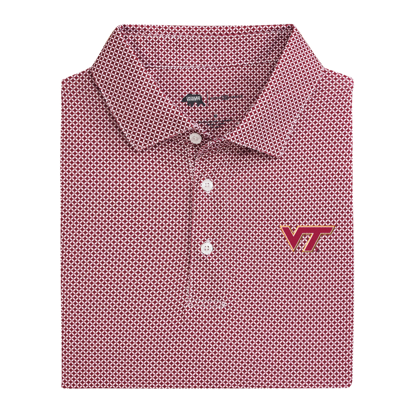Virginia Tech Scope Printed Performance Polo