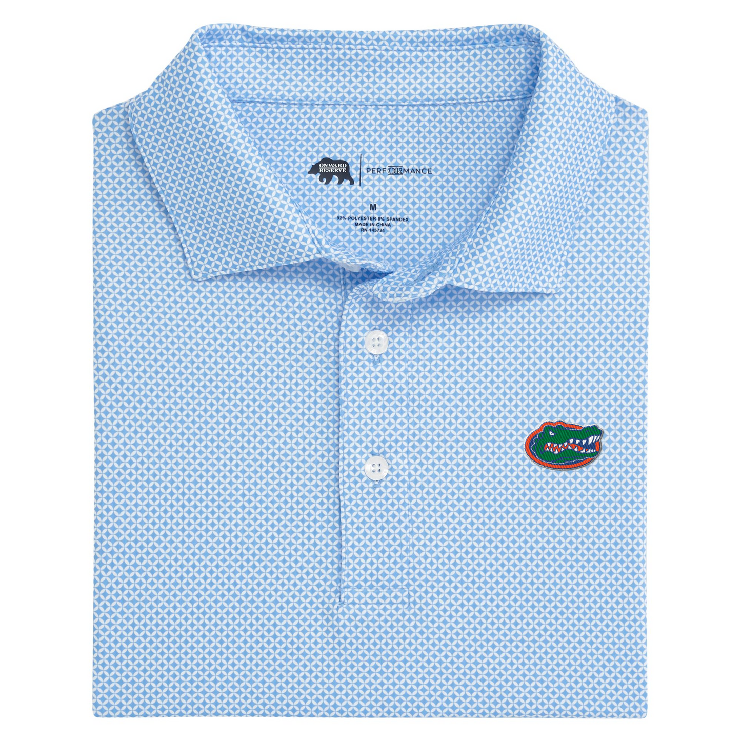 Florida Scope Printed Performance Polo