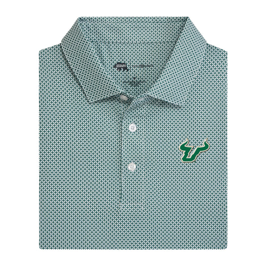 South Florida USF Scope Printed Performance Polo