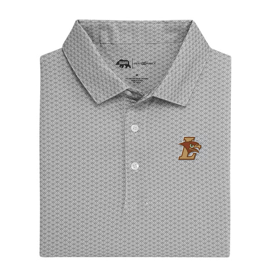 Lehigh Athletics Home Team Printed Performance Polo - Harbor Mist