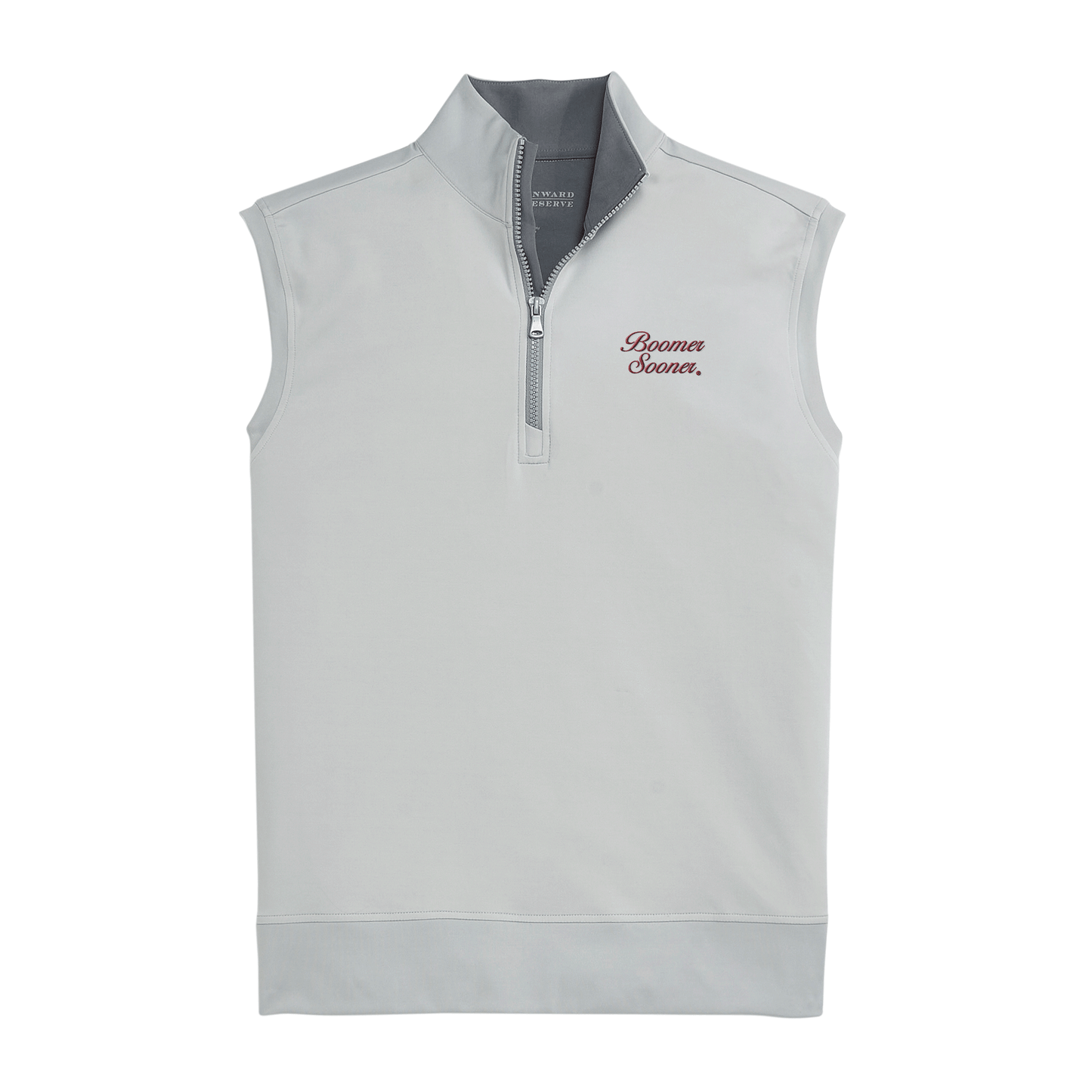 Oklahoma Boomer Sooner Vintage Script Brendon Performance Vest
