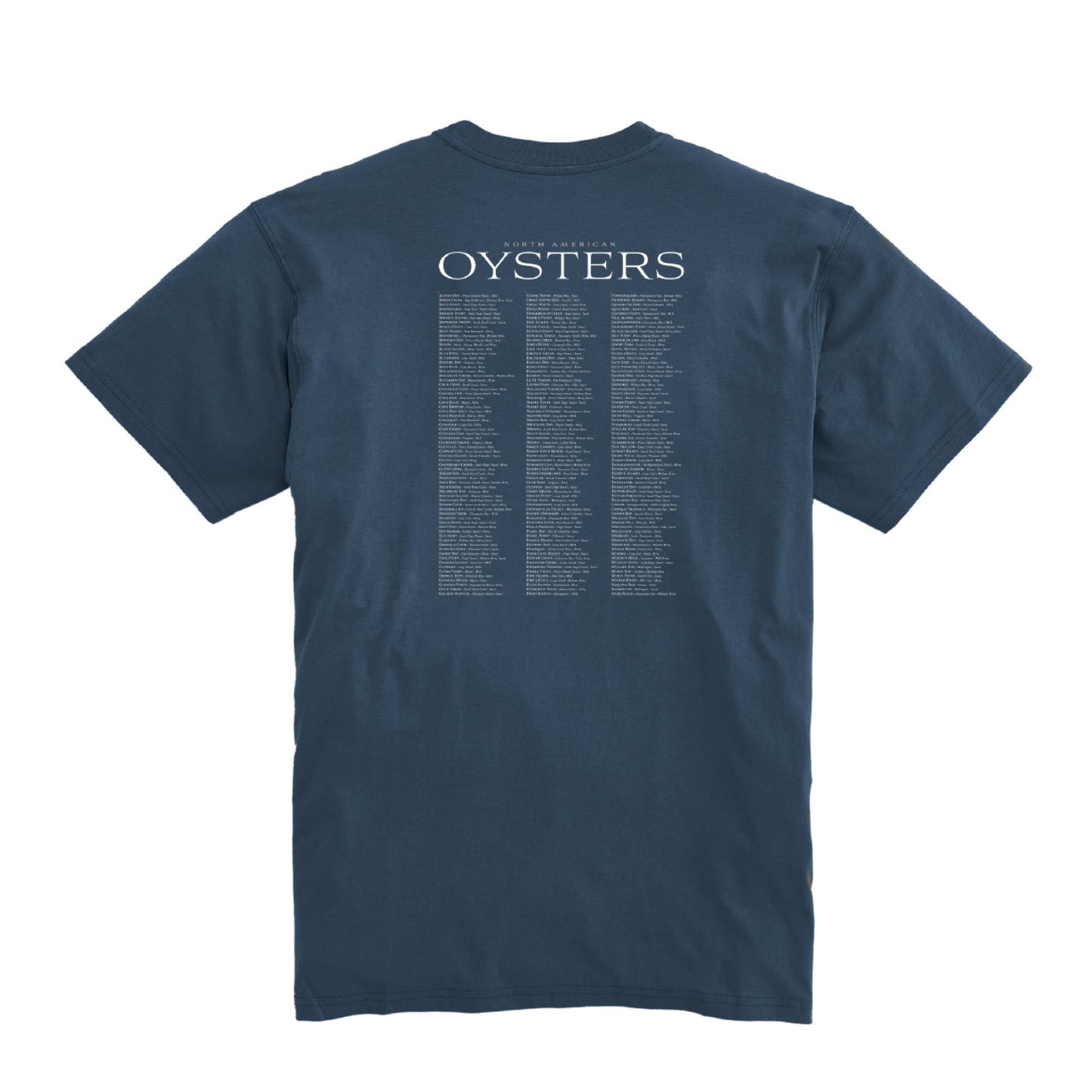 Oysters Tee - Dark Denim