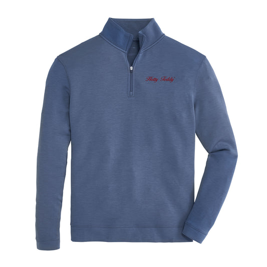 Ole Miss Hotty Toddy Vintage Script Yeager Performance Pullover - Naval Academy