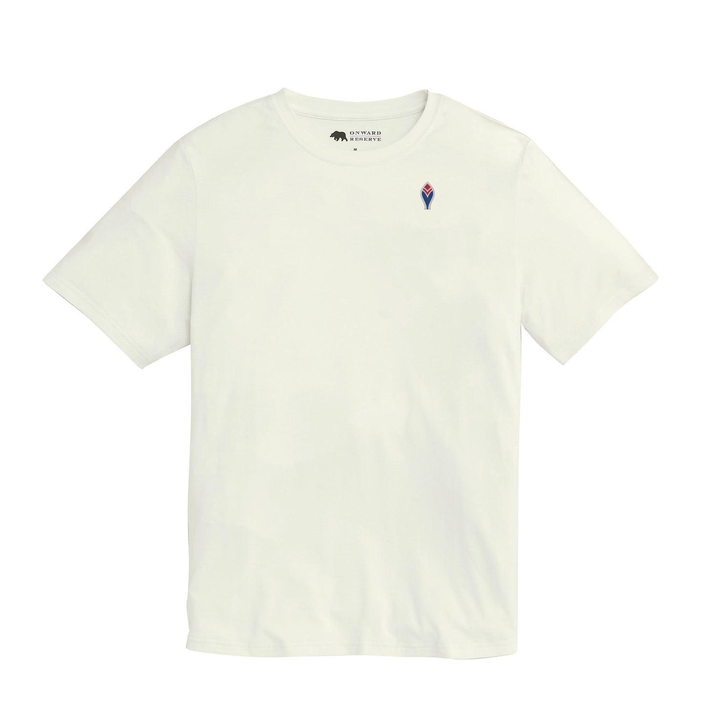 Cooperstown Feather Luxe Tee - White