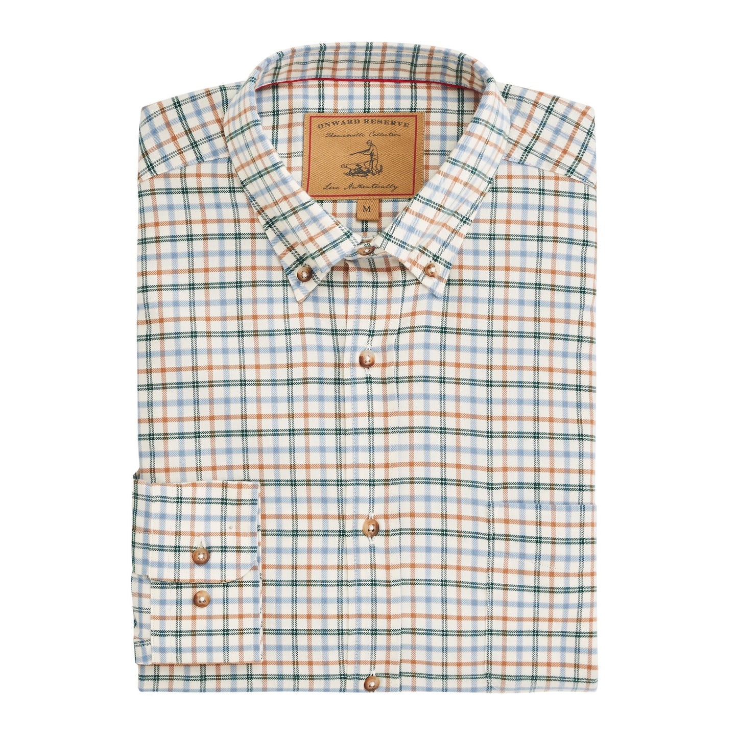 Helmsdale Thomasville Button Down - Forest Biome