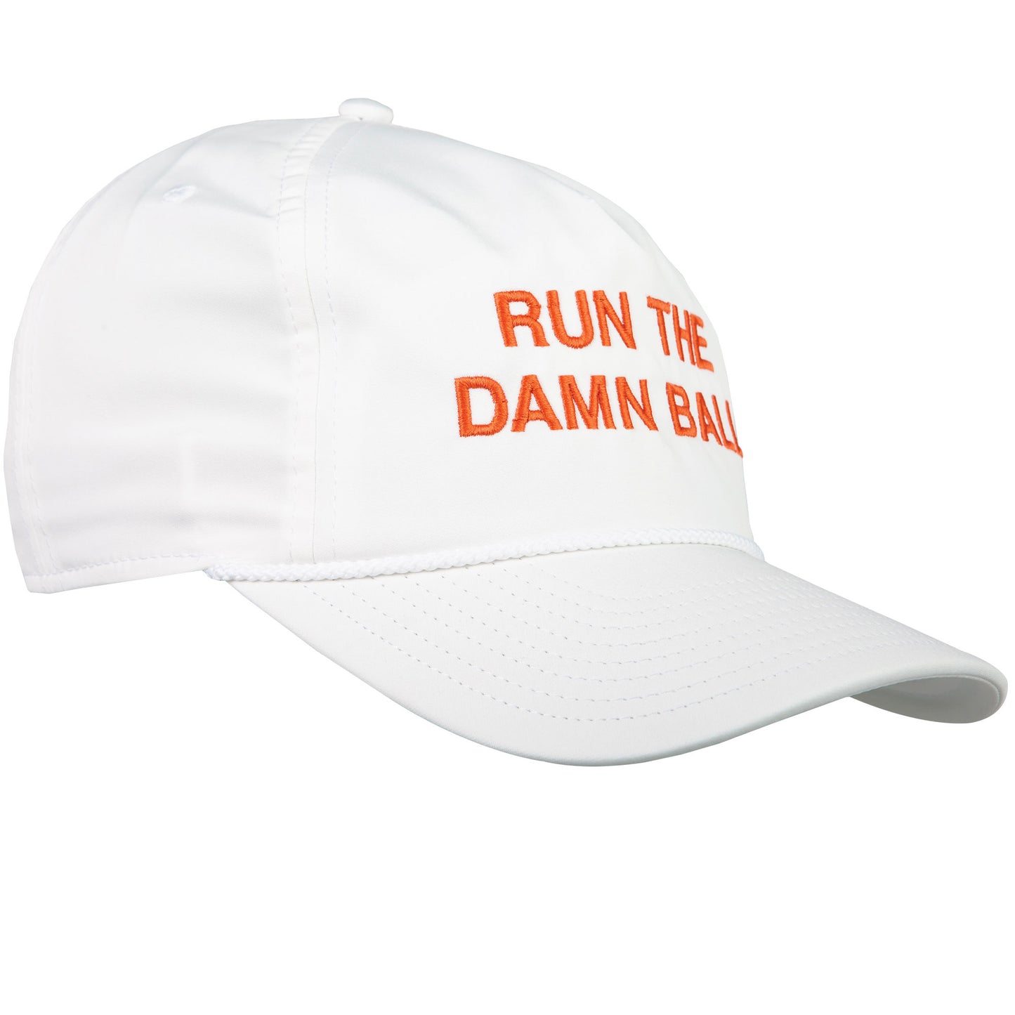 Run The Damn Ball Hat- ORANGE - ORANGE