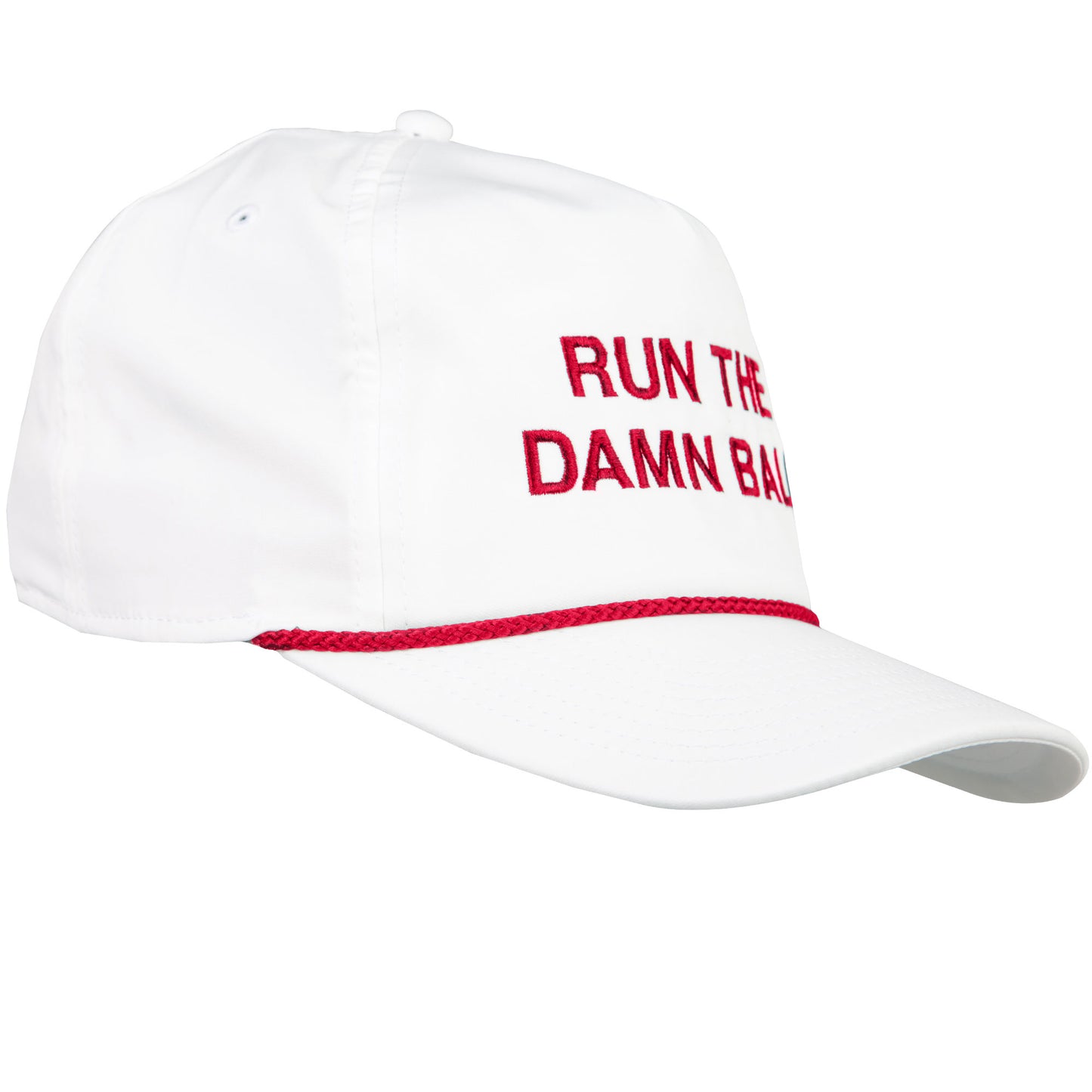 Run The Damn Ball Hat- RED - Red