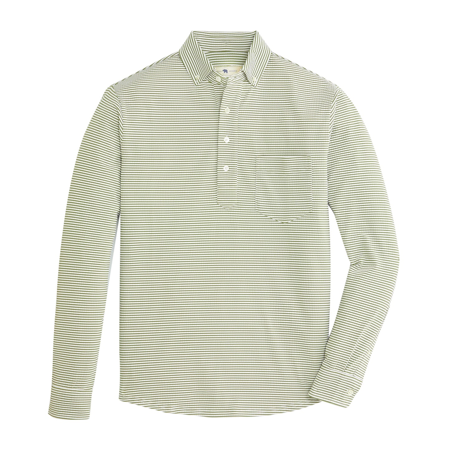 Drift Long Sleeve  Shirt - Oil Green