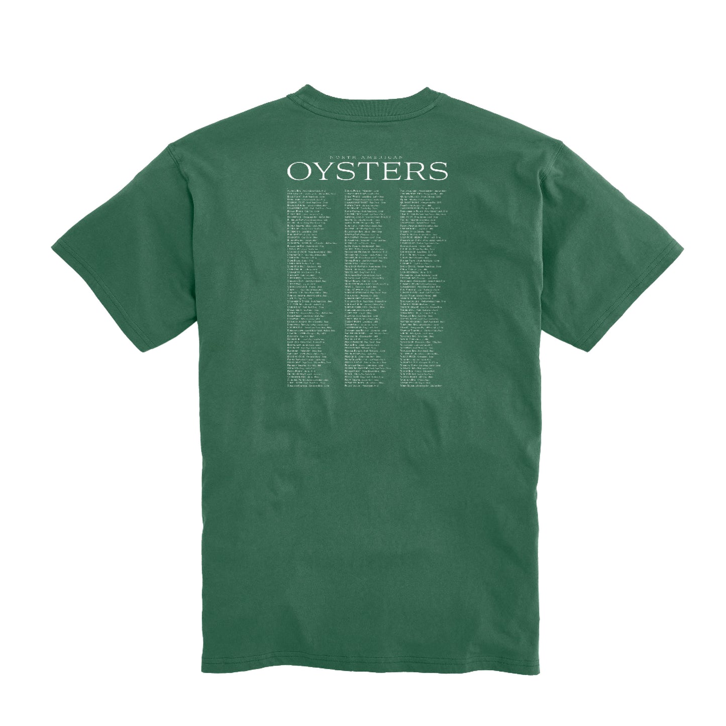 Oysters Tee - Posy Green