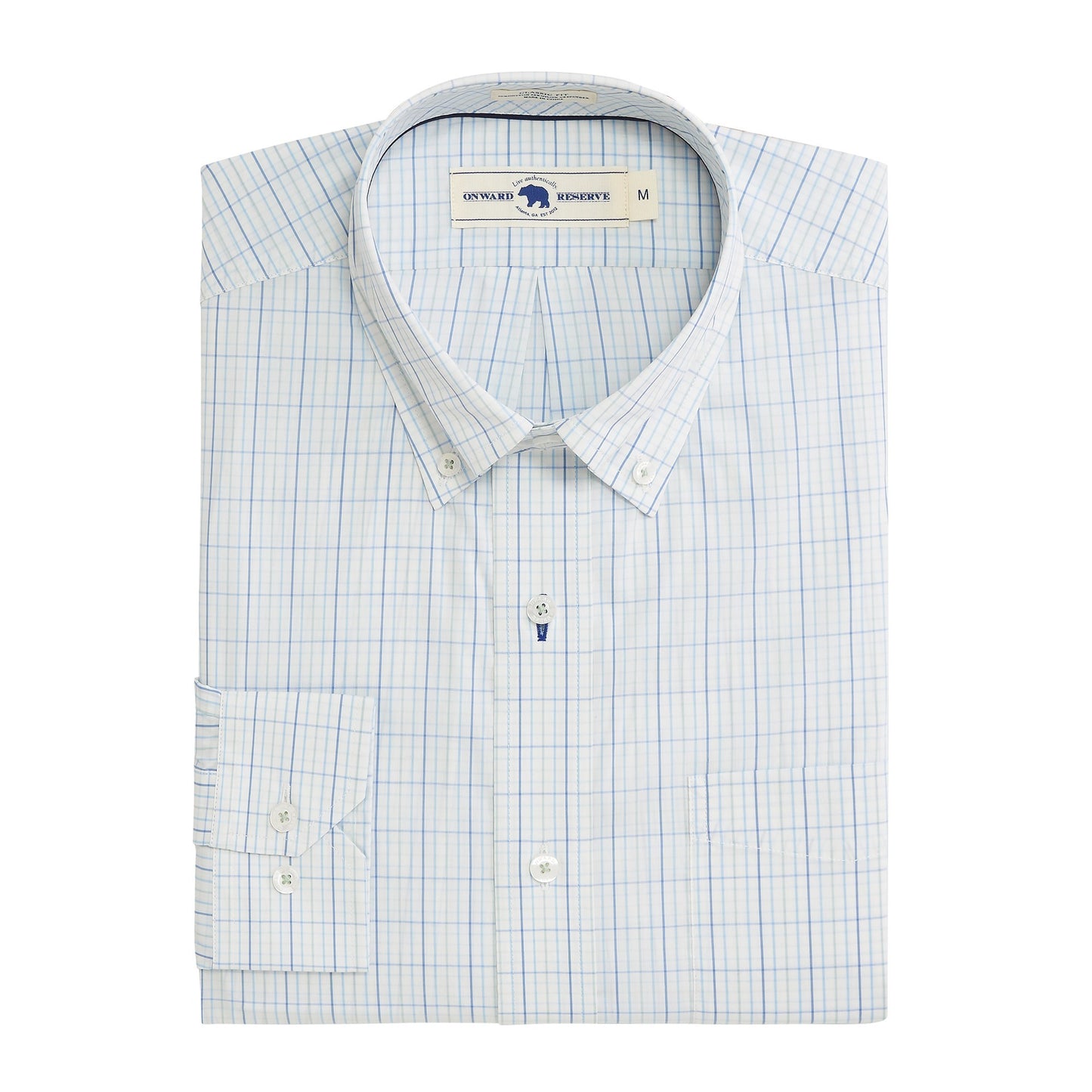 Briar Classic Fit Quad Button Down