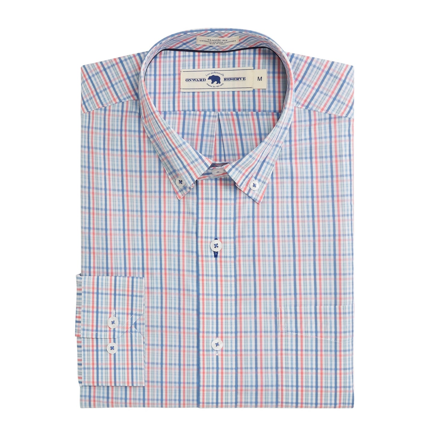 Rabun Classic Fit Quad Button Down