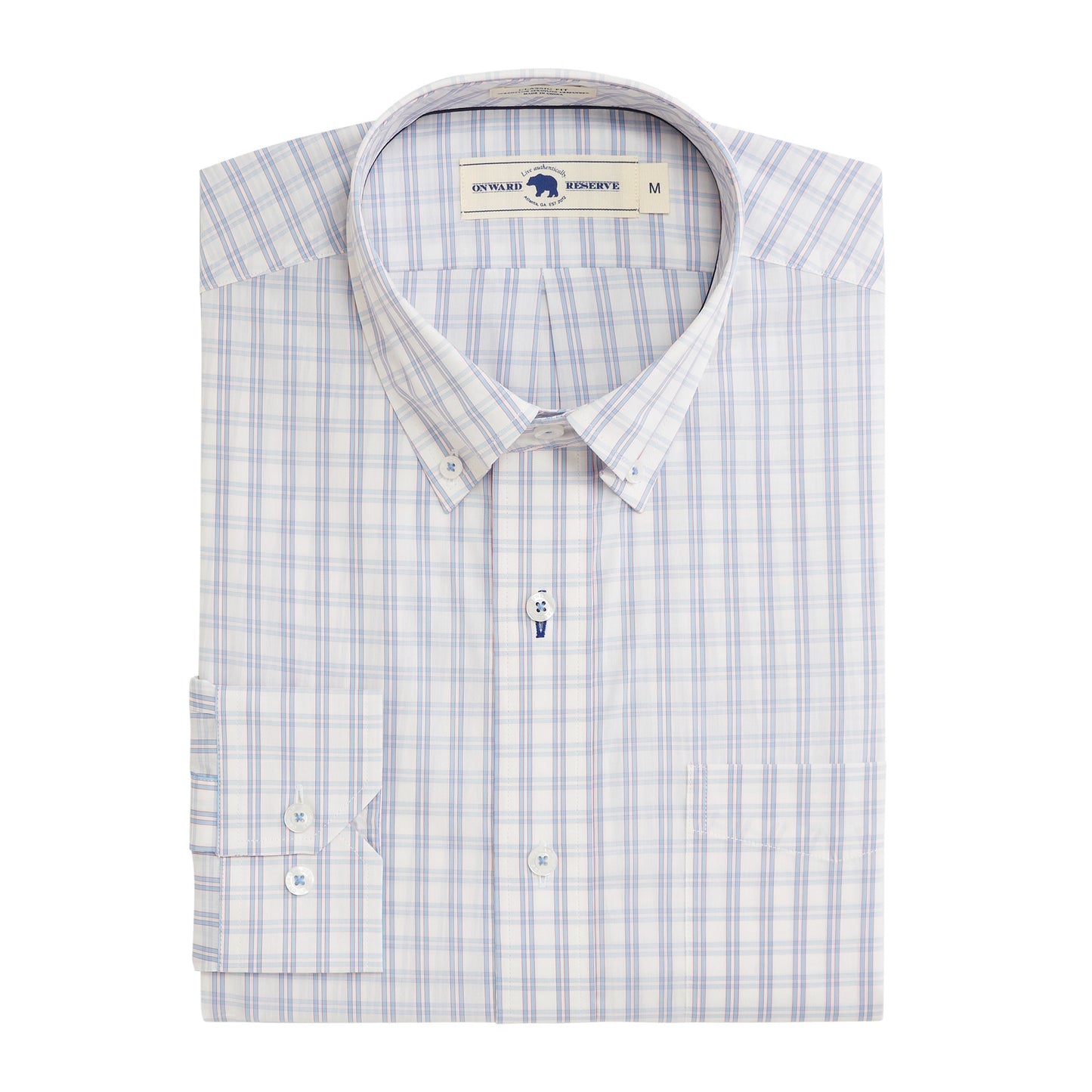 Blackshear Classic Fit Quad Button Down