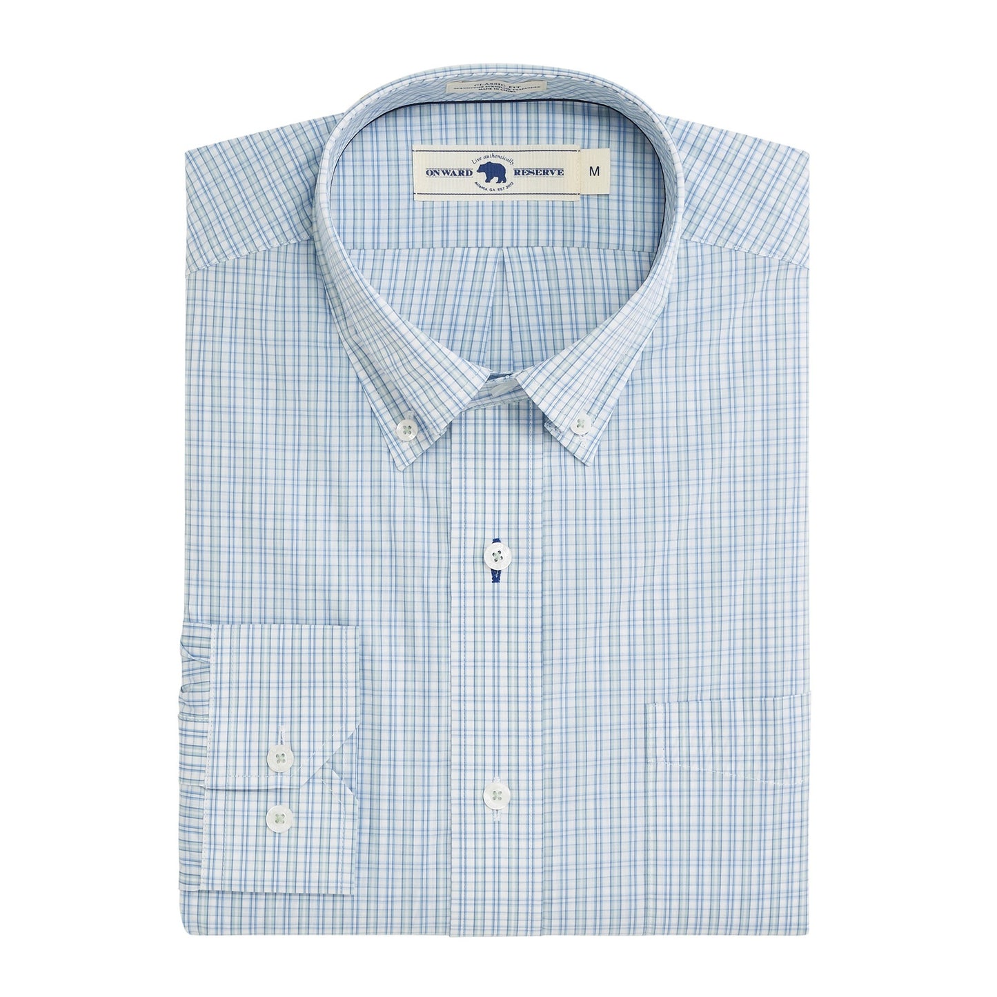 Oconee Classic Fit Quad Button Down