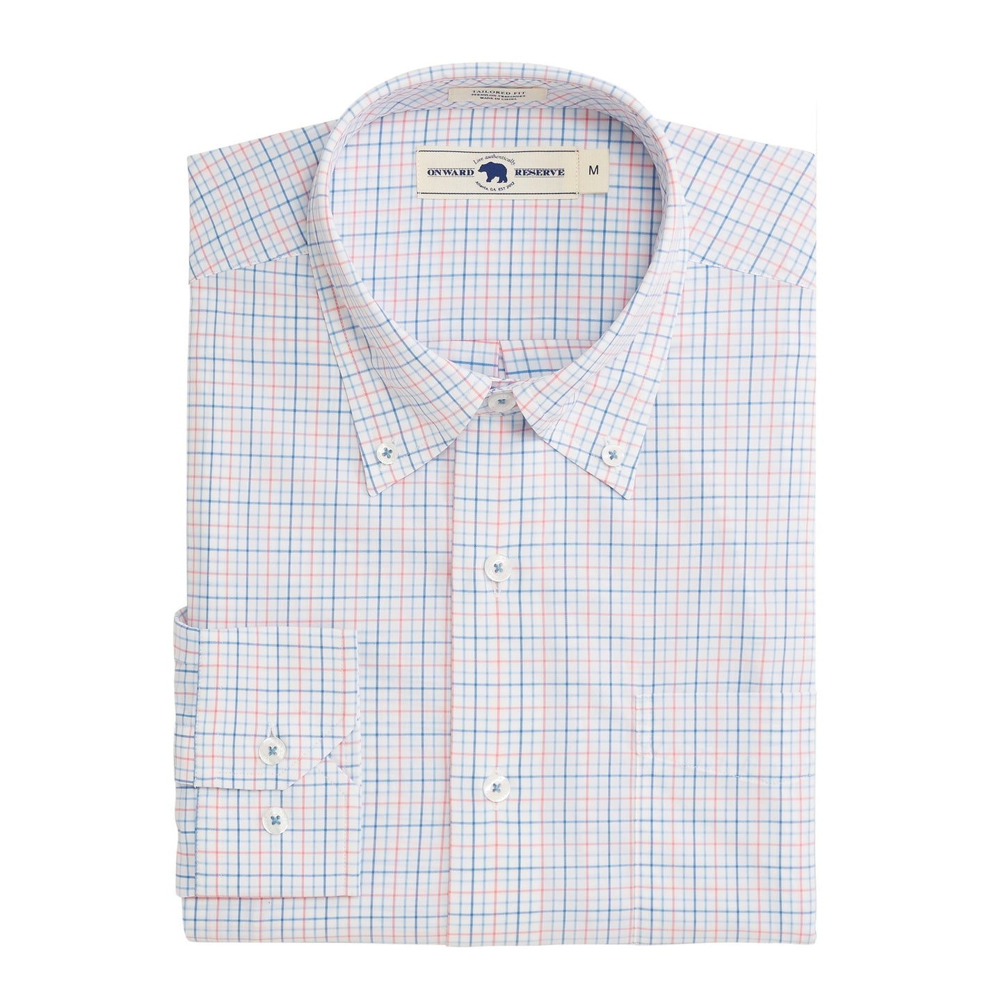 Gaston Tailored Fit Performance Button Down