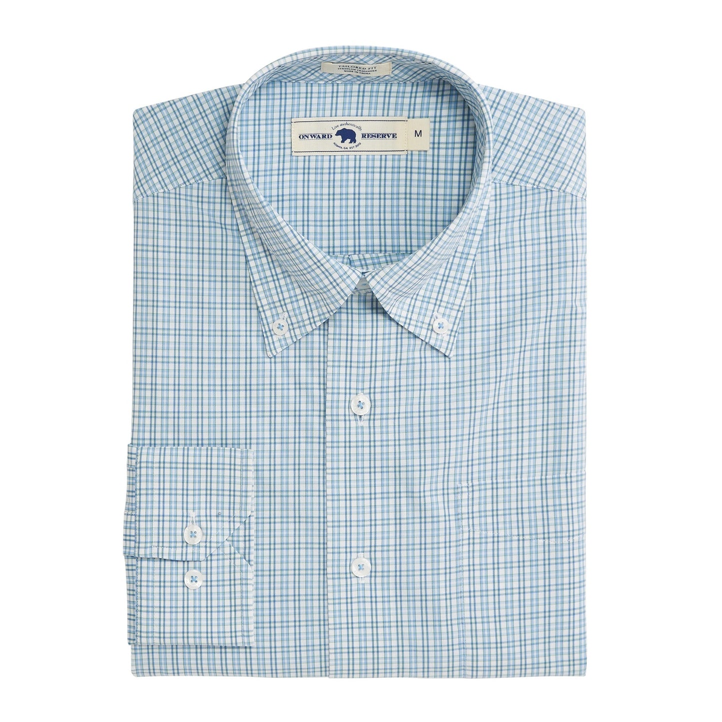 Buckberry Tailored Fit Performance Button Down