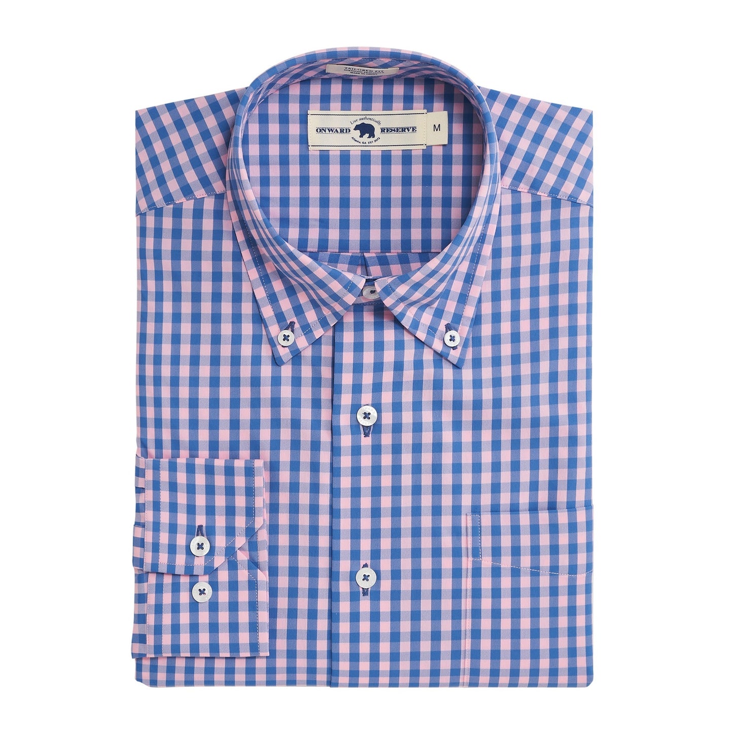 Kerr Tailored Fit Performance Button Down