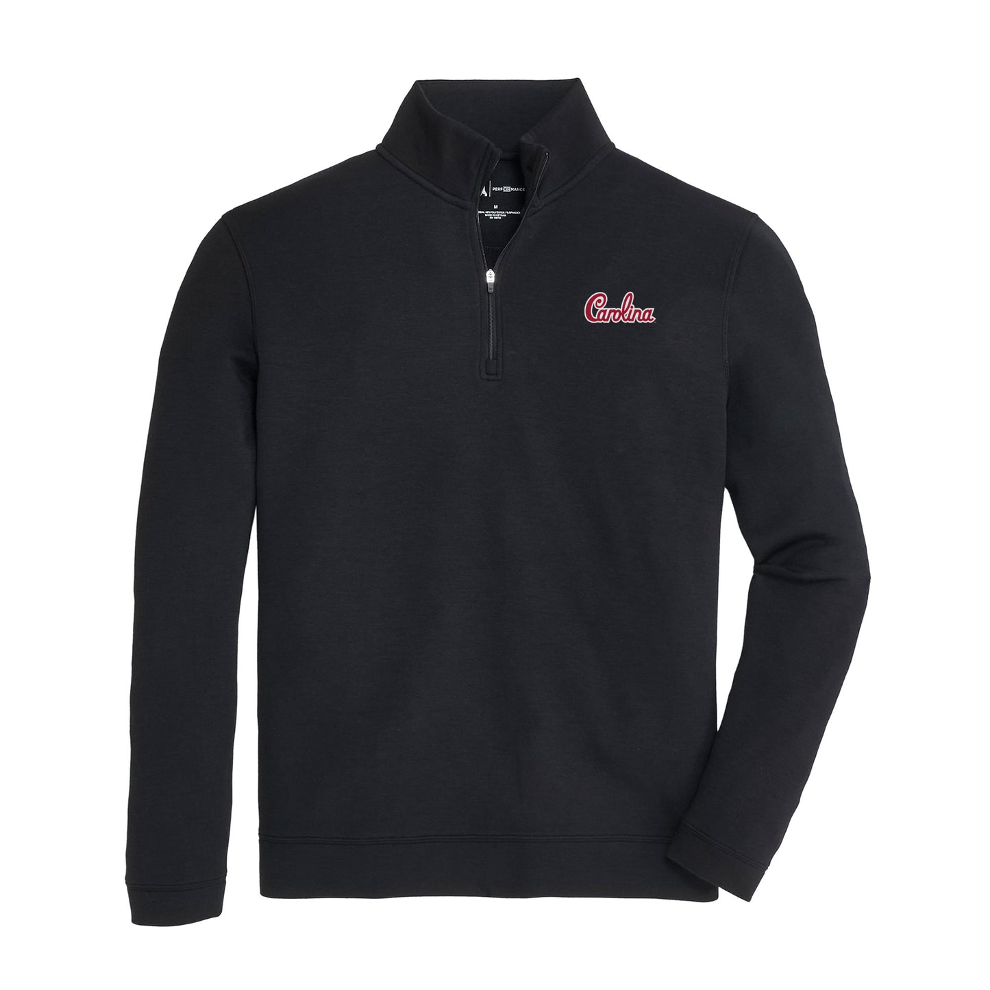 South Carolina Script Yeager Performance Quarter Zip - Black