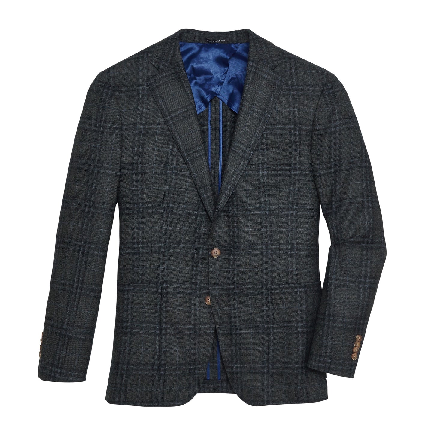 Loro Piana Deep Grass Plaid Sport Coat
