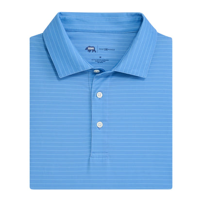 Atlantic Stripe Performance Polo - Skyride