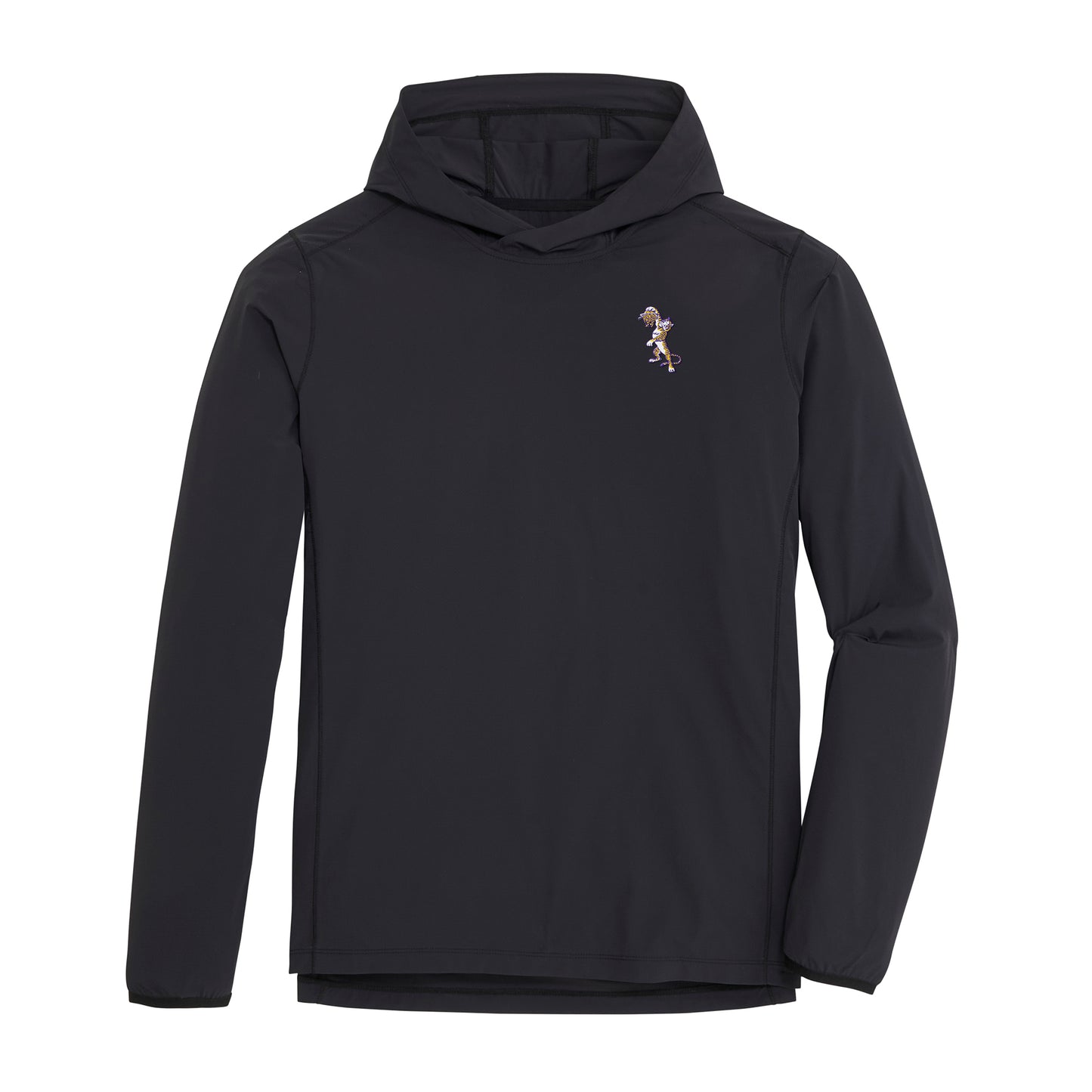 LSU Vintage Dunking Tiger Trail Performance Hoodie - Black