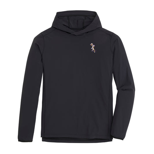 LSU Vintage Dunking Tiger Trail Performance Hoodie - Black
