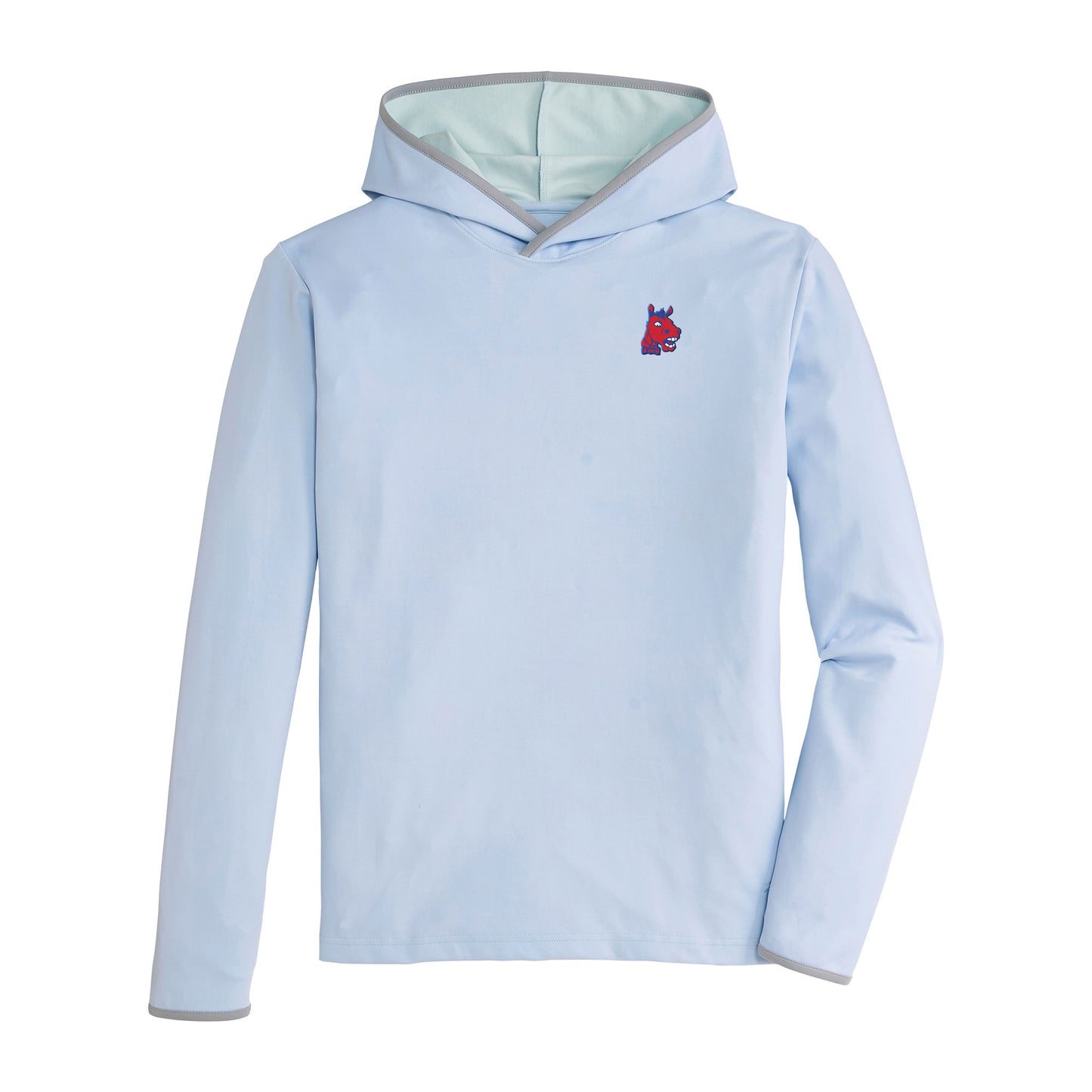 SMU Vintage Mustang Brendon Performance Hoodie - Country Air