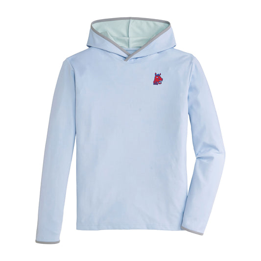 SMU Vintage Mustang Brendon Performance Hoodie - Country Air