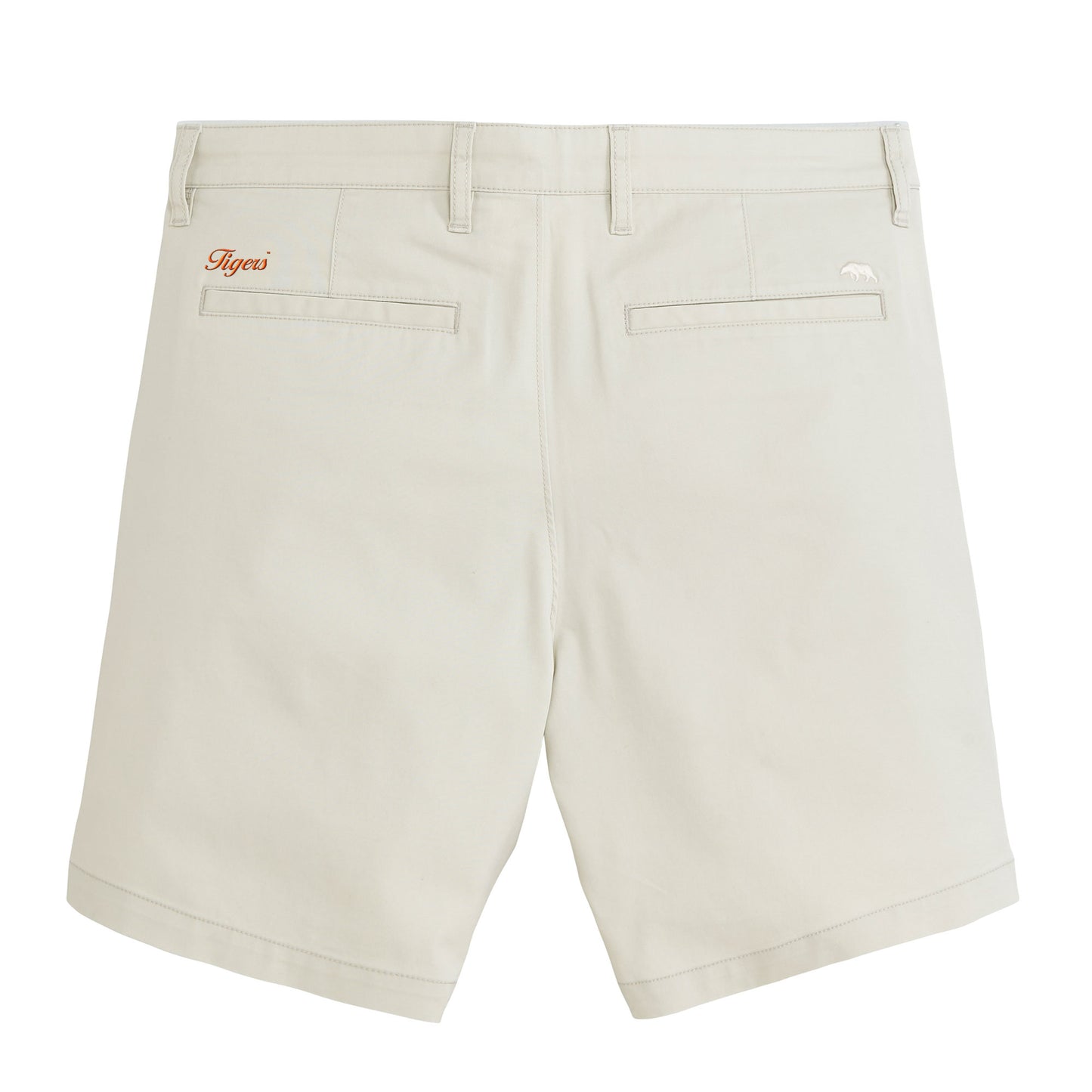 Clemson Tigers Vintage Script Hybrid Short - Silver Birch